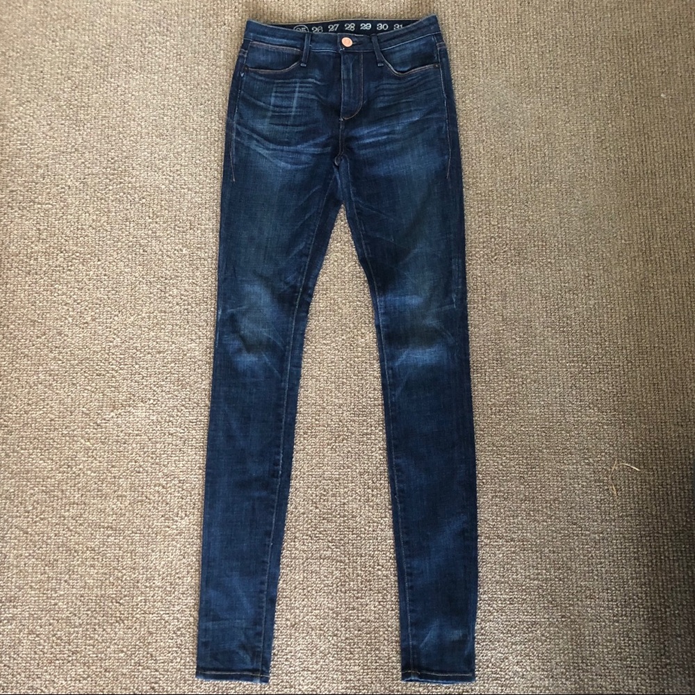 Earnest Sewn High Rise Skinny Jeans Size 25